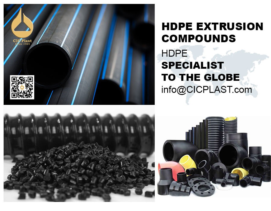 HDPE extrusion compounds HDPE resin HDPE applications HDPE benefits HDPE extrusion process HDPE recycling HDPE market HDPE supplier